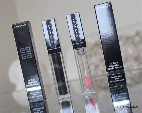 givenchy gloss revelateur noir review|GIVENCHY Gloss Interdit Vinyl .